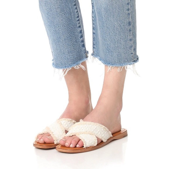 frye criss cross sandals